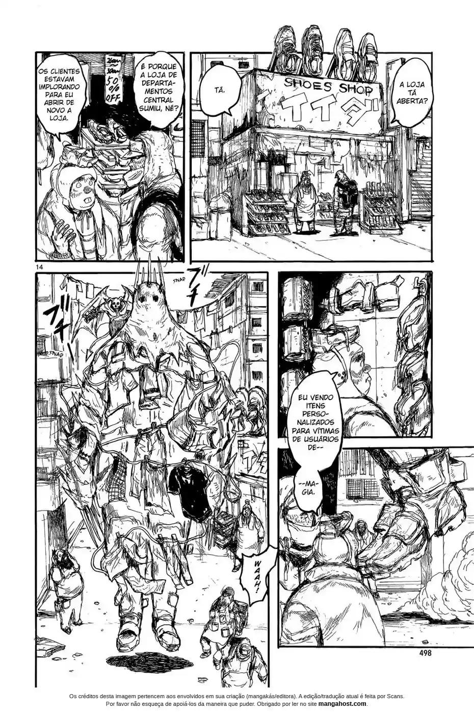 Read Dorohedoro pt_br Manga Online