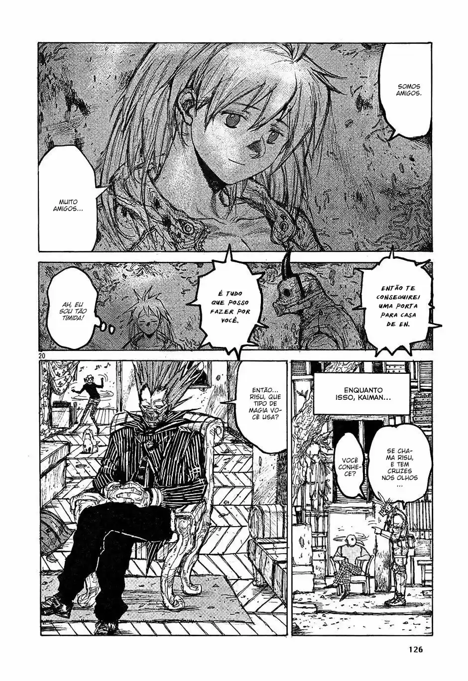 Read Dorohedoro pt_br Manga Online