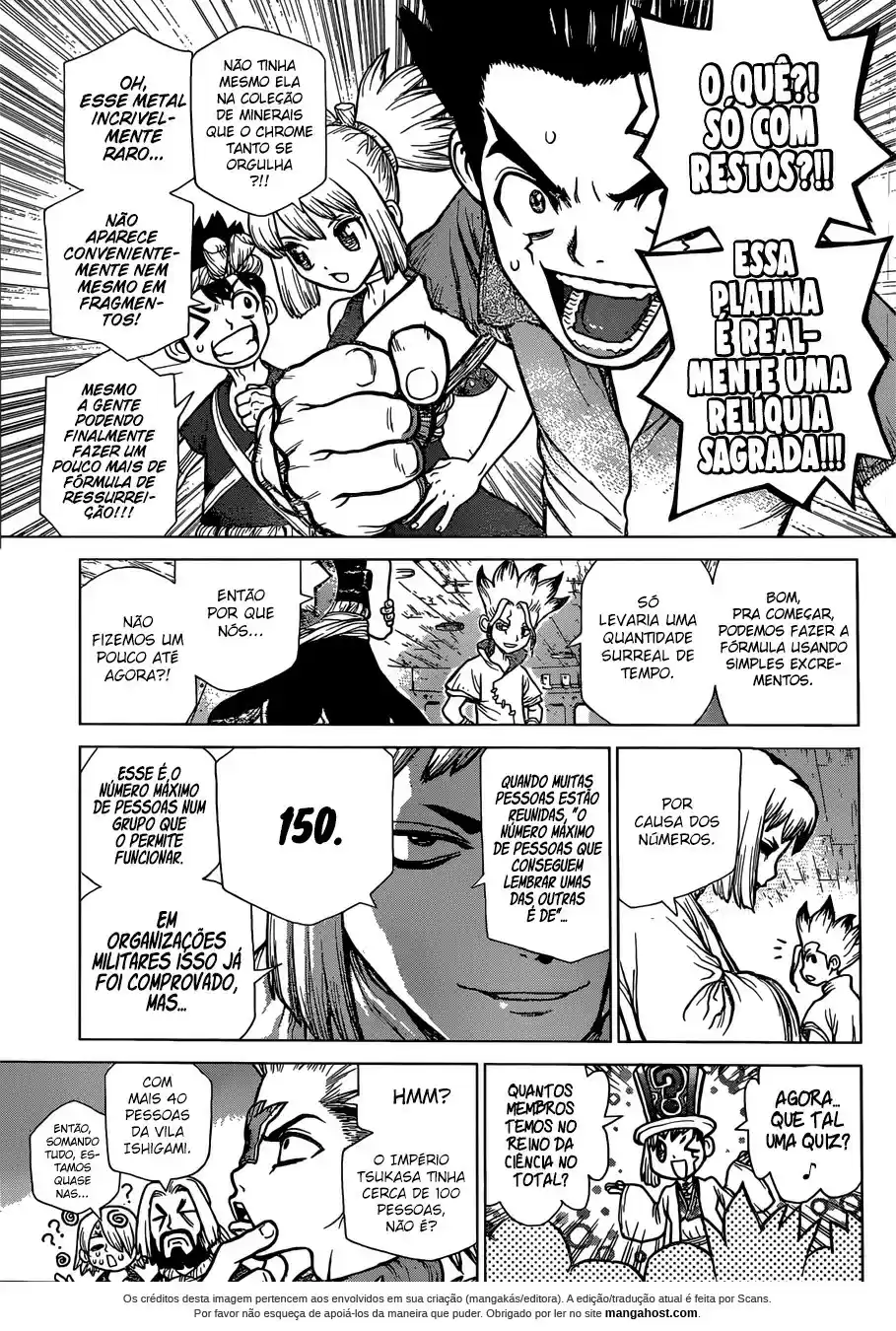 Read Dr. Stone pt_BR Manga Online