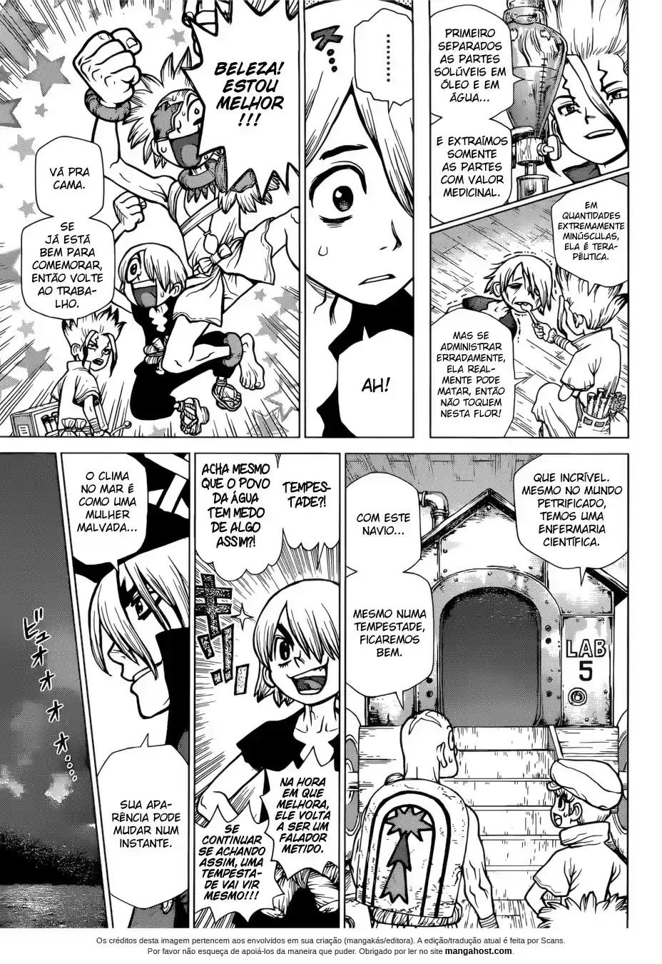 Read Dr. Stone pt_BR Manga Online