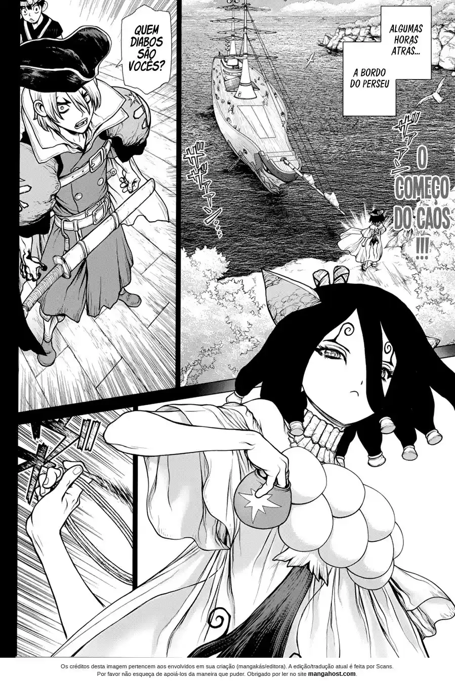 Read Dr. Stone pt_BR Manga Online