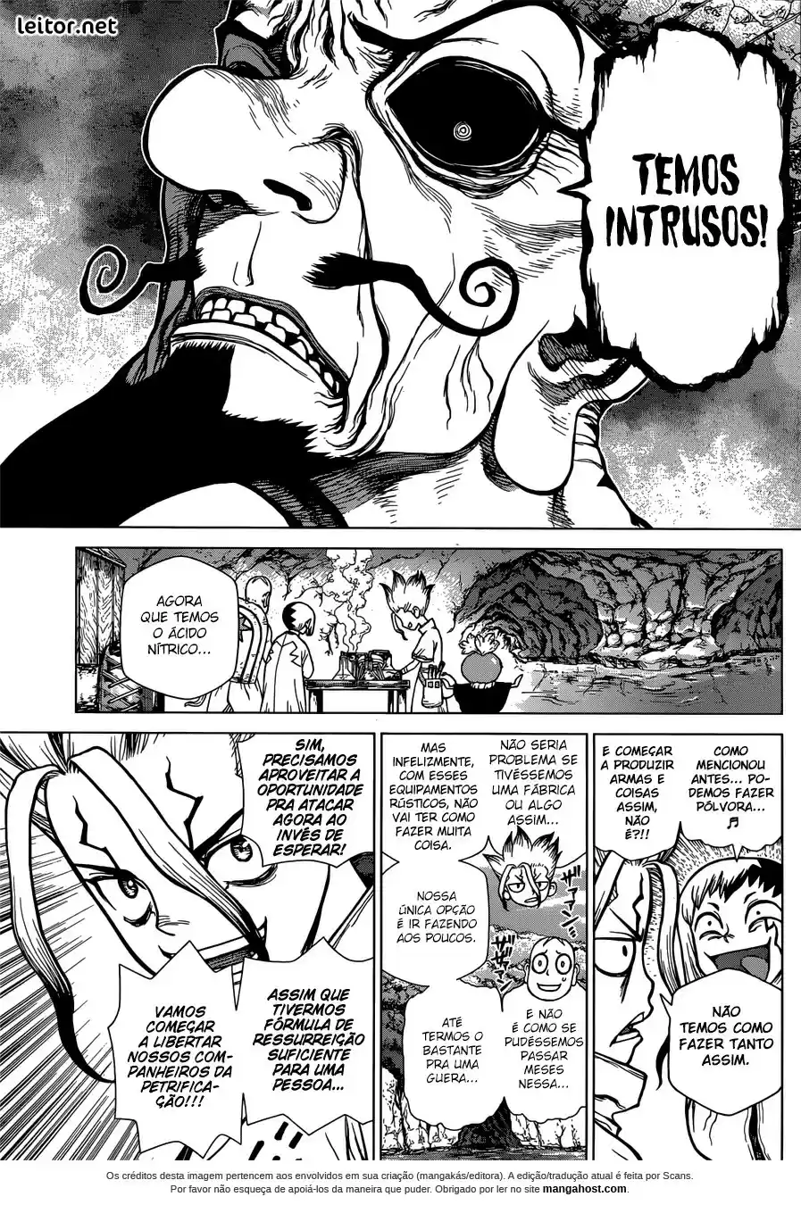 Read Dr. Stone pt_BR Manga Online