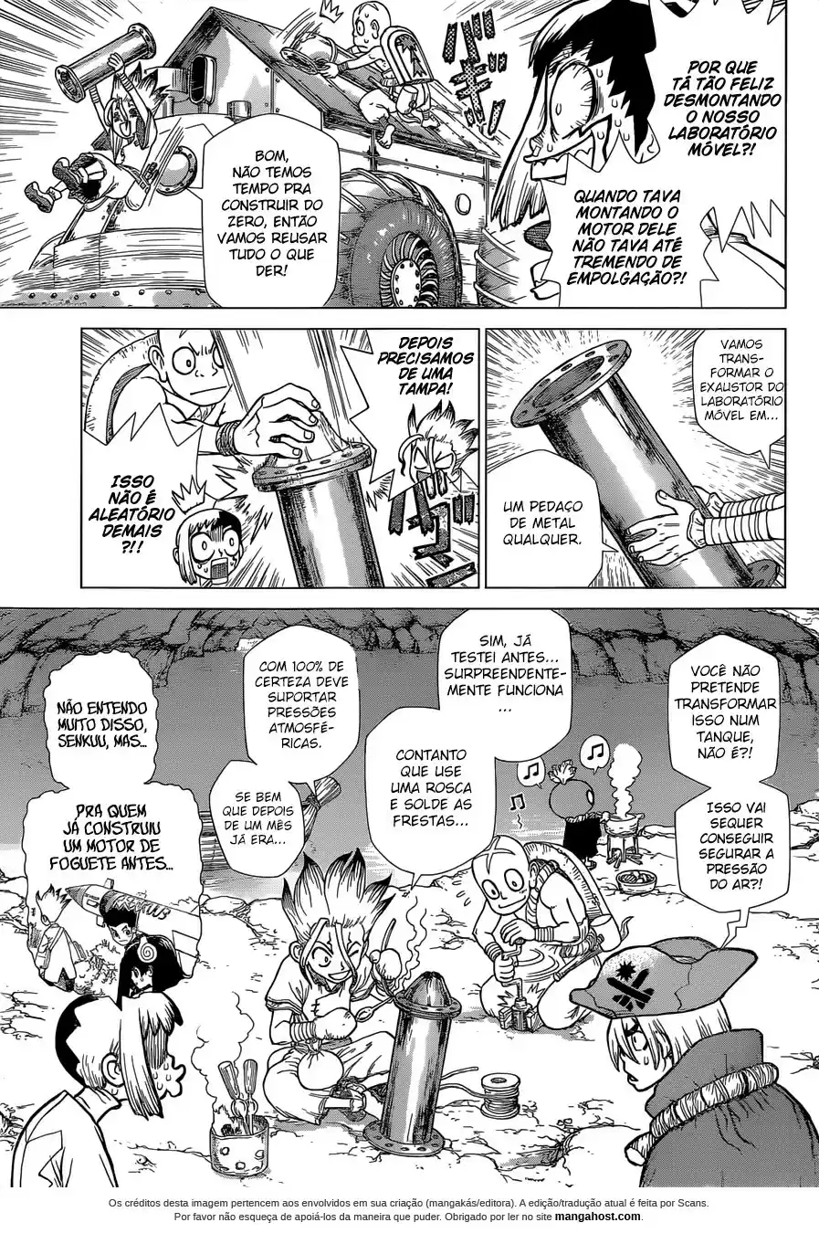 Read Dr. Stone pt_BR Manga Online