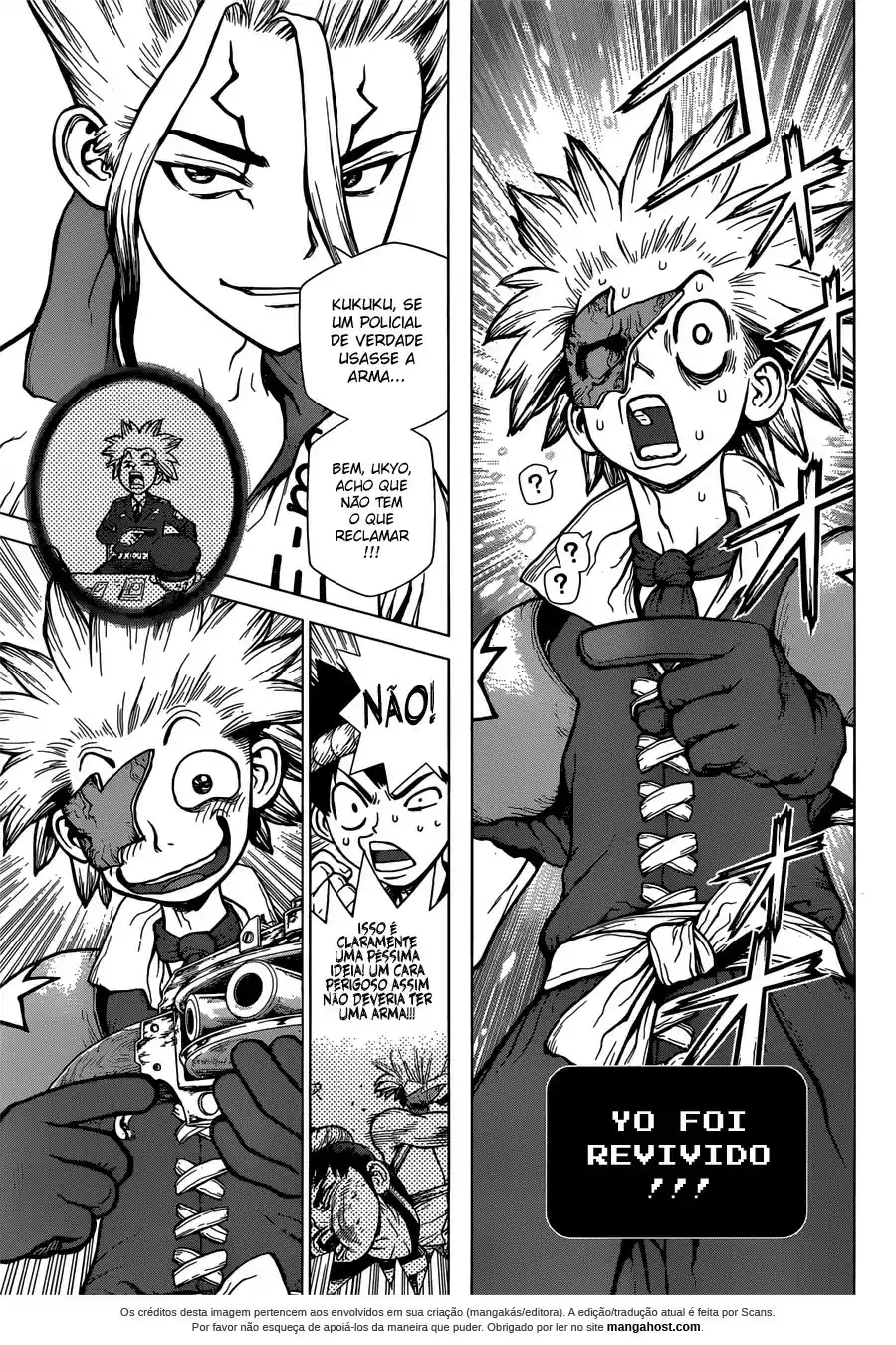 Read Dr. Stone pt_BR Manga Online