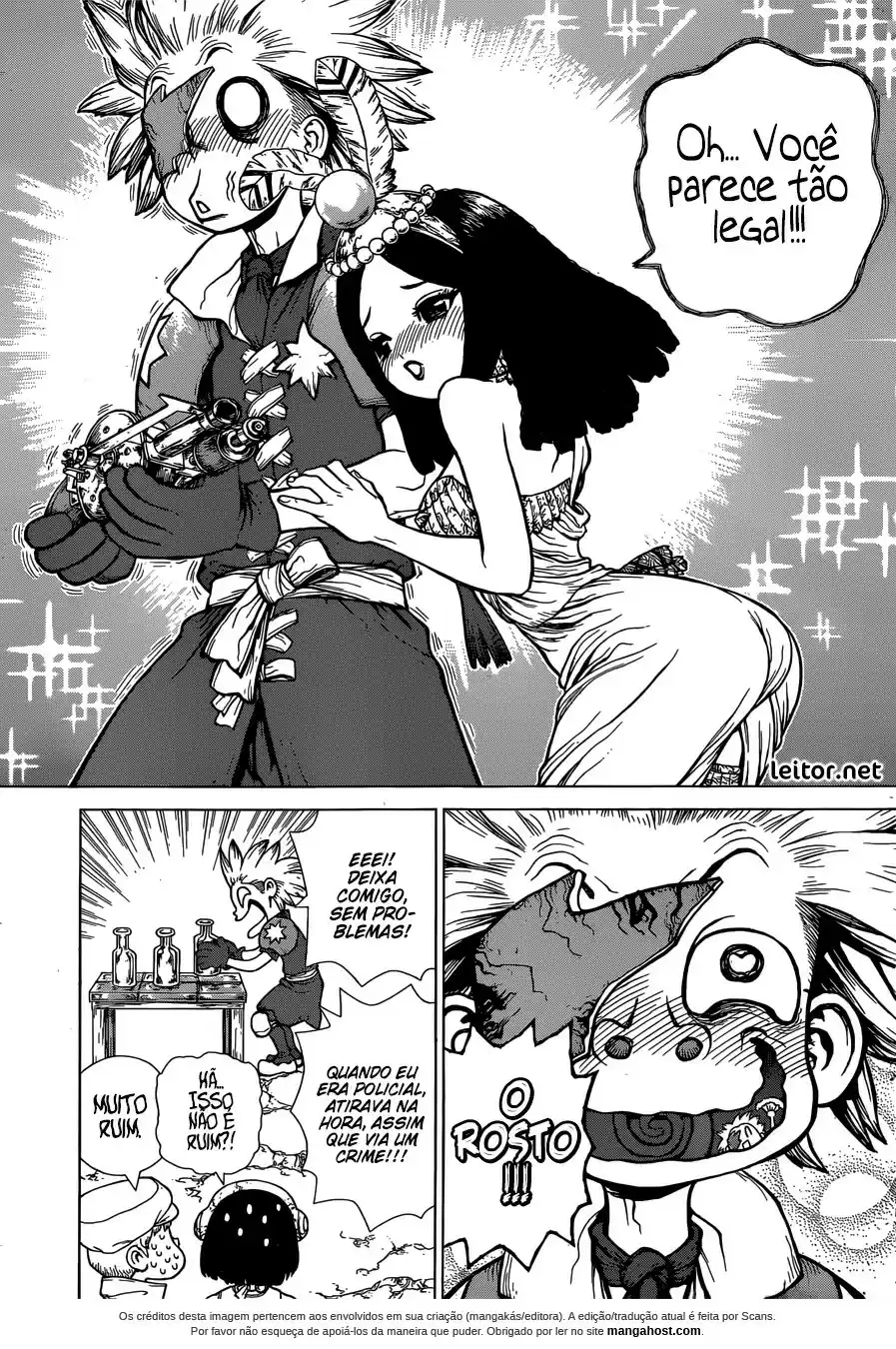 Read Dr. Stone pt_BR Manga Online