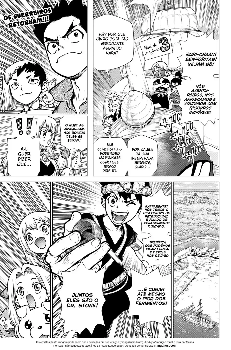 Read Dr. Stone pt_BR Manga Online