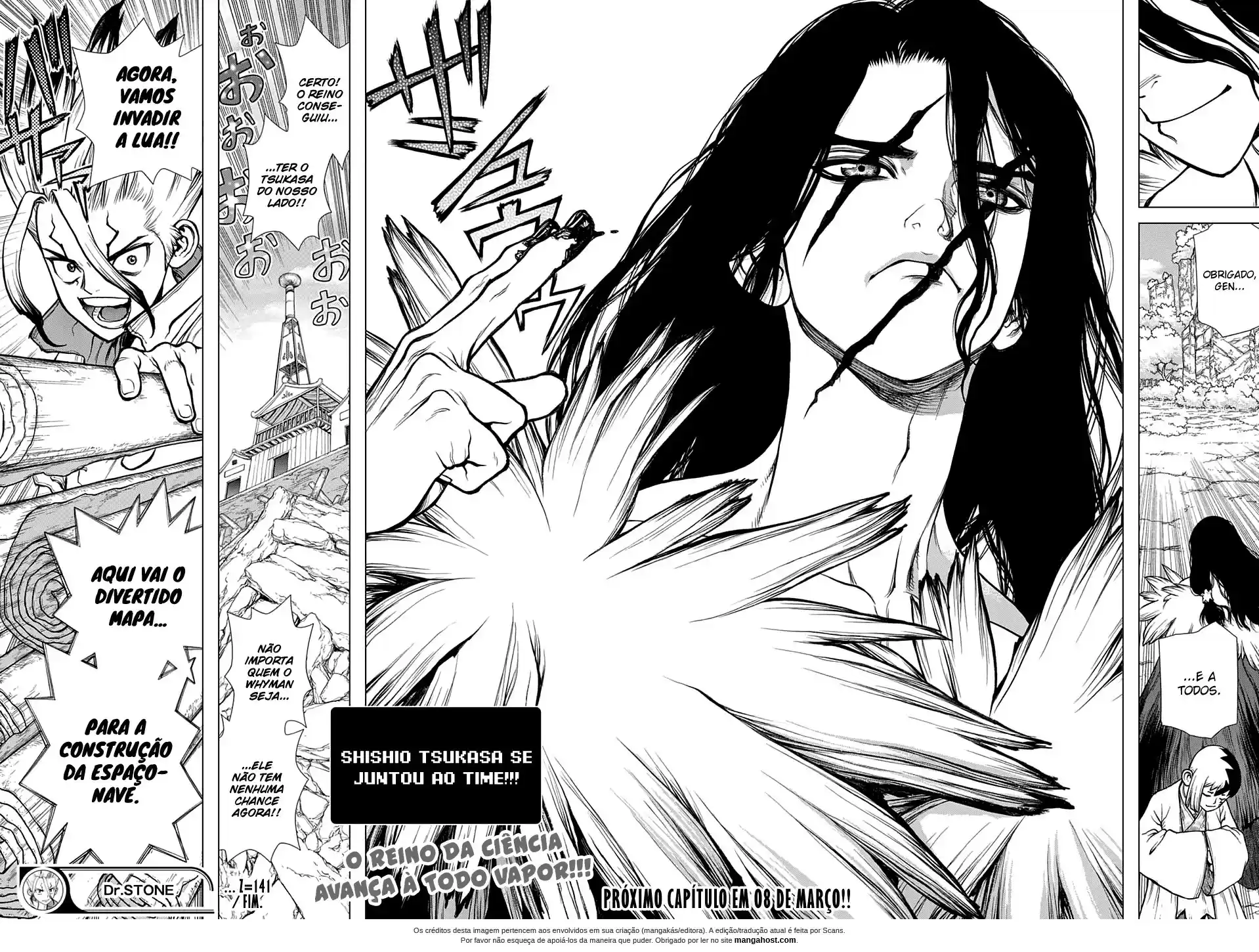 Read Dr. Stone pt_BR Manga Online