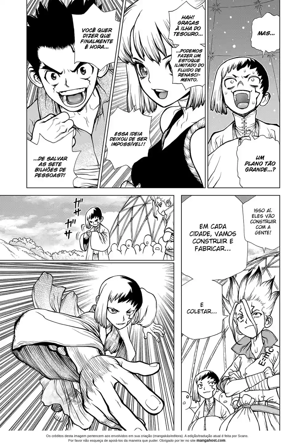 Read Dr. Stone pt_BR Manga Online