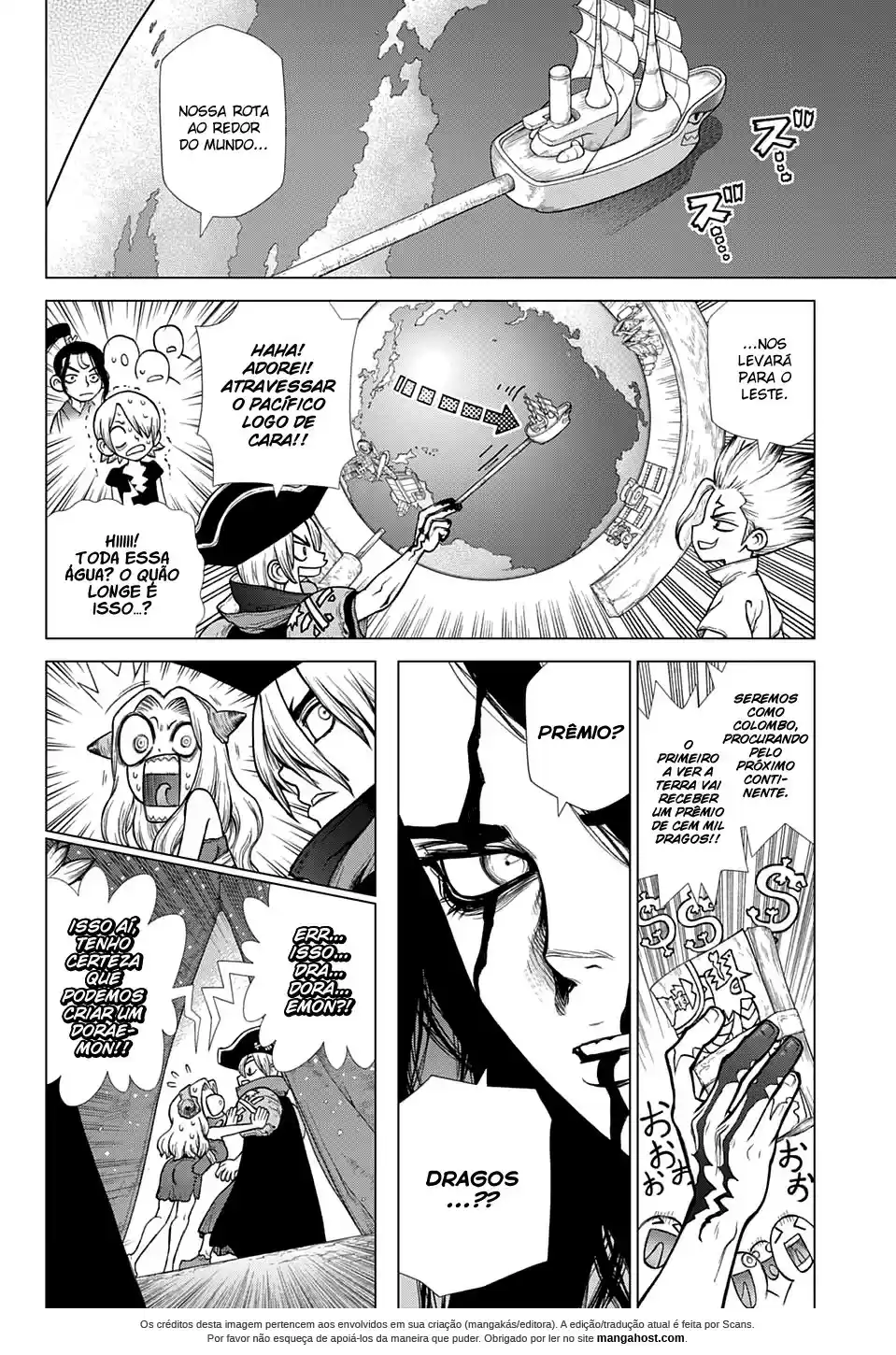 Read Dr. Stone pt_BR Manga Online