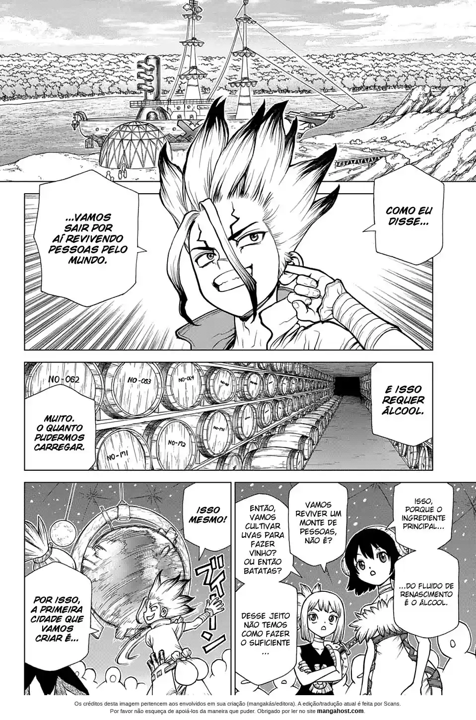 Read Dr. Stone pt_BR Manga Online
