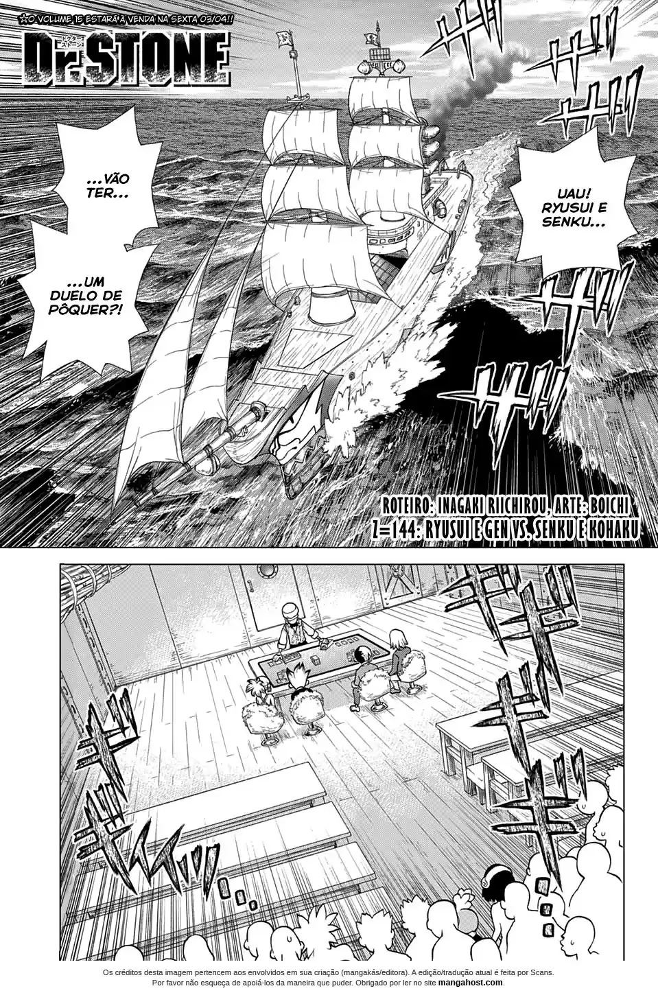 Read Dr. Stone pt_BR Manga Online