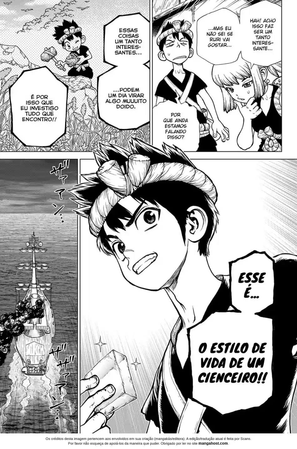 Read Dr. Stone pt_BR Manga Online