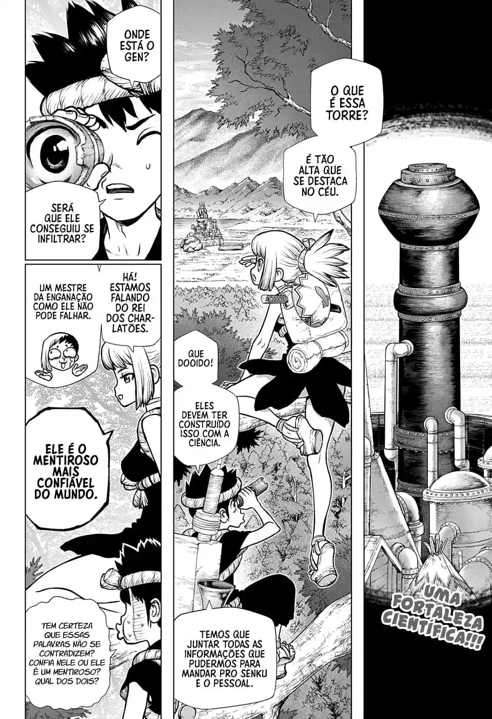 Read Dr. Stone pt_BR Manga Online
