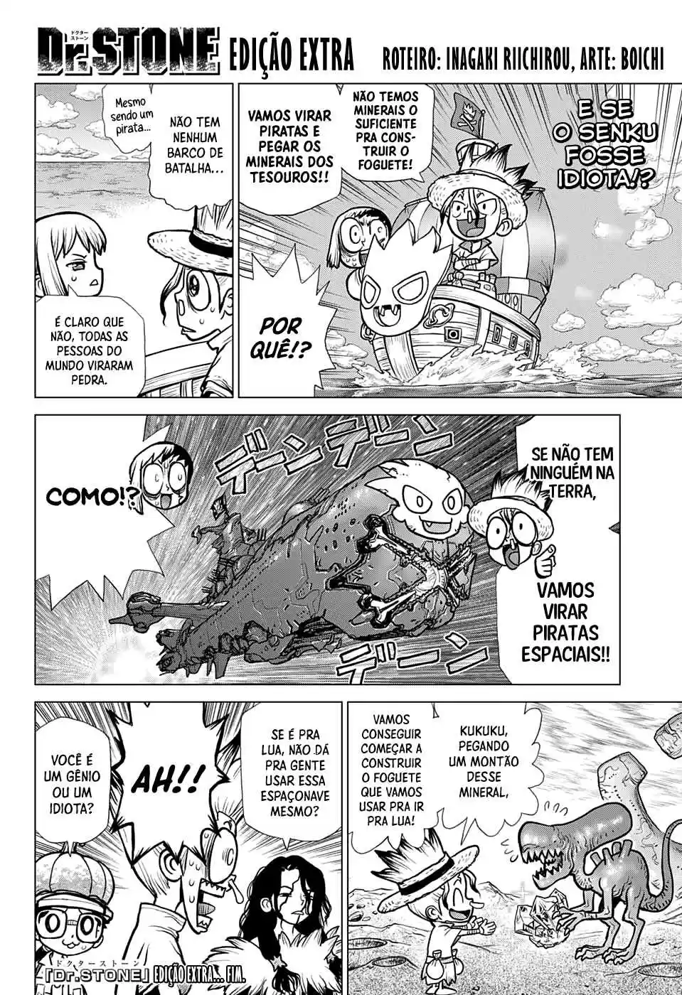 Read Dr. Stone pt_BR Manga Online