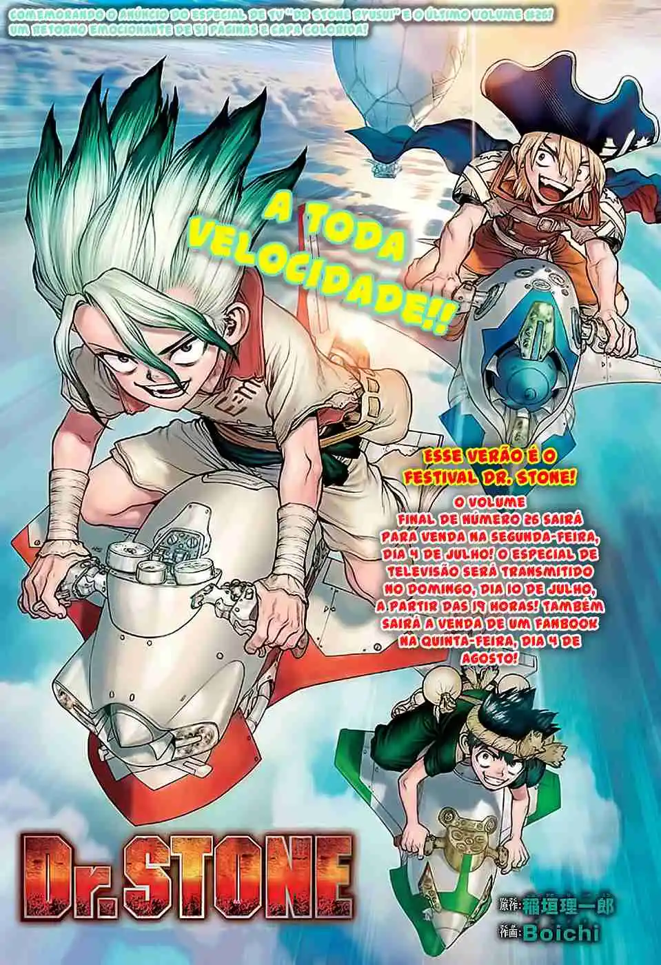 Read Dr. Stone pt_BR Manga Online