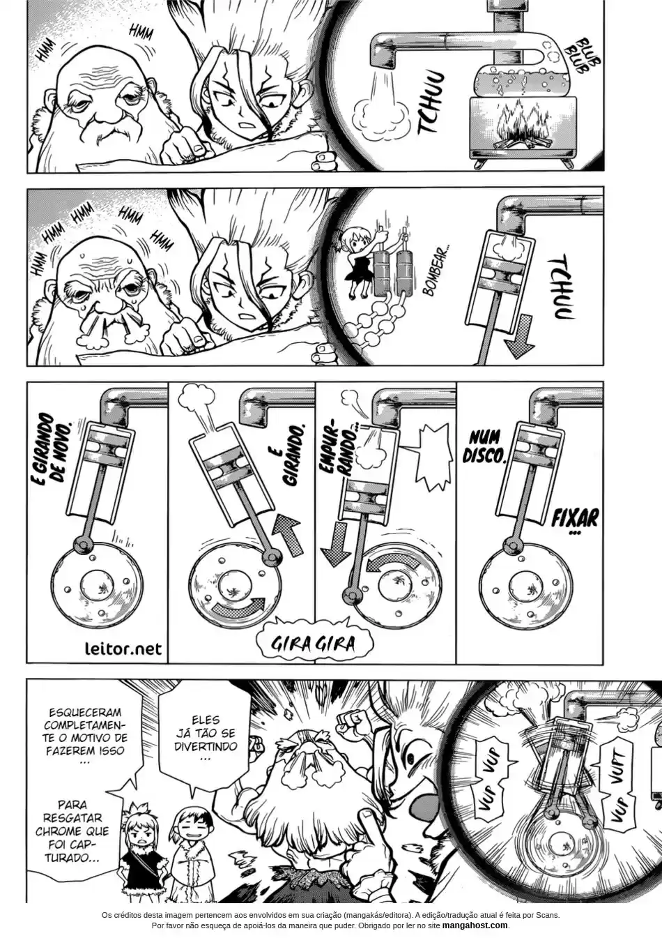 Read Dr. Stone pt_BR Manga Online