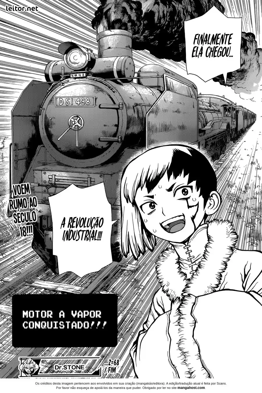Read Dr. Stone pt_BR Manga Online