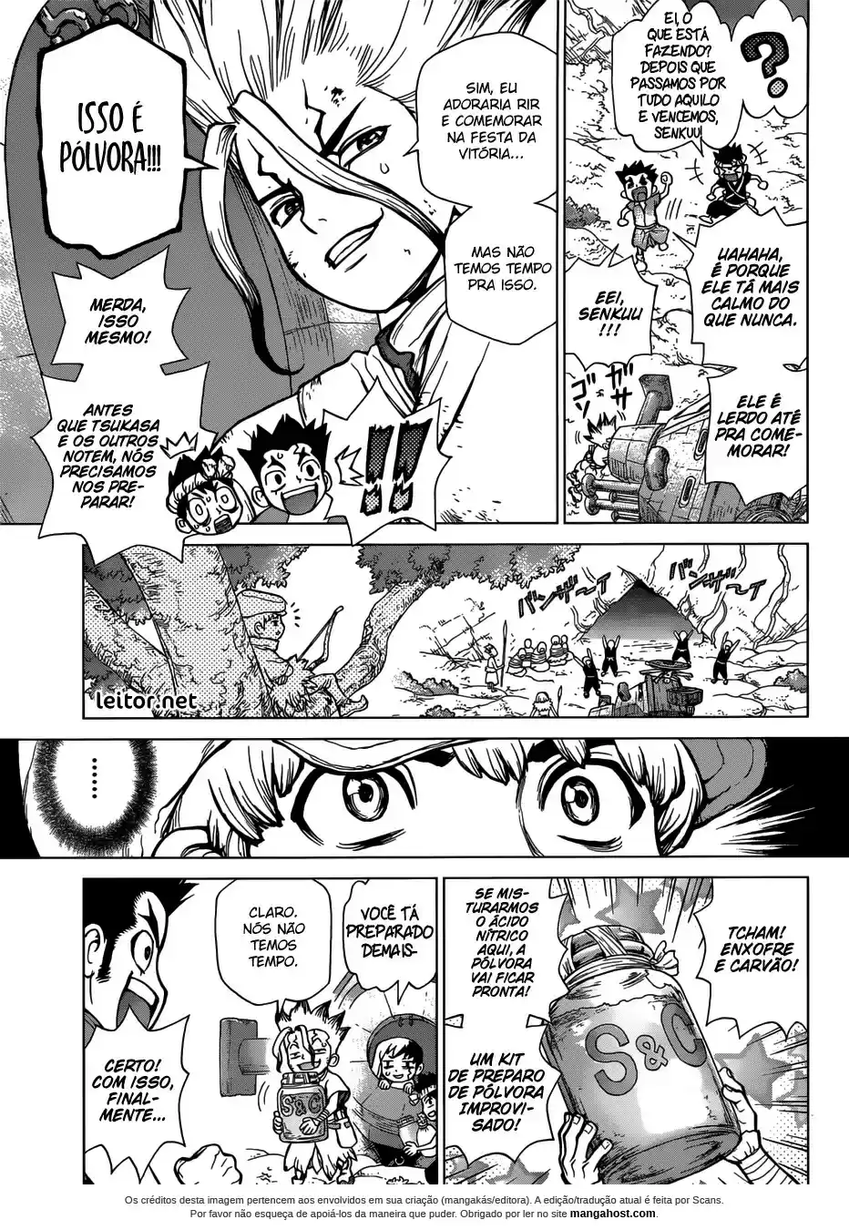 Read Dr. Stone pt_BR Manga Online