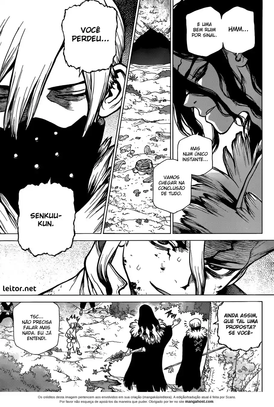 Read Dr. Stone pt_BR Manga Online