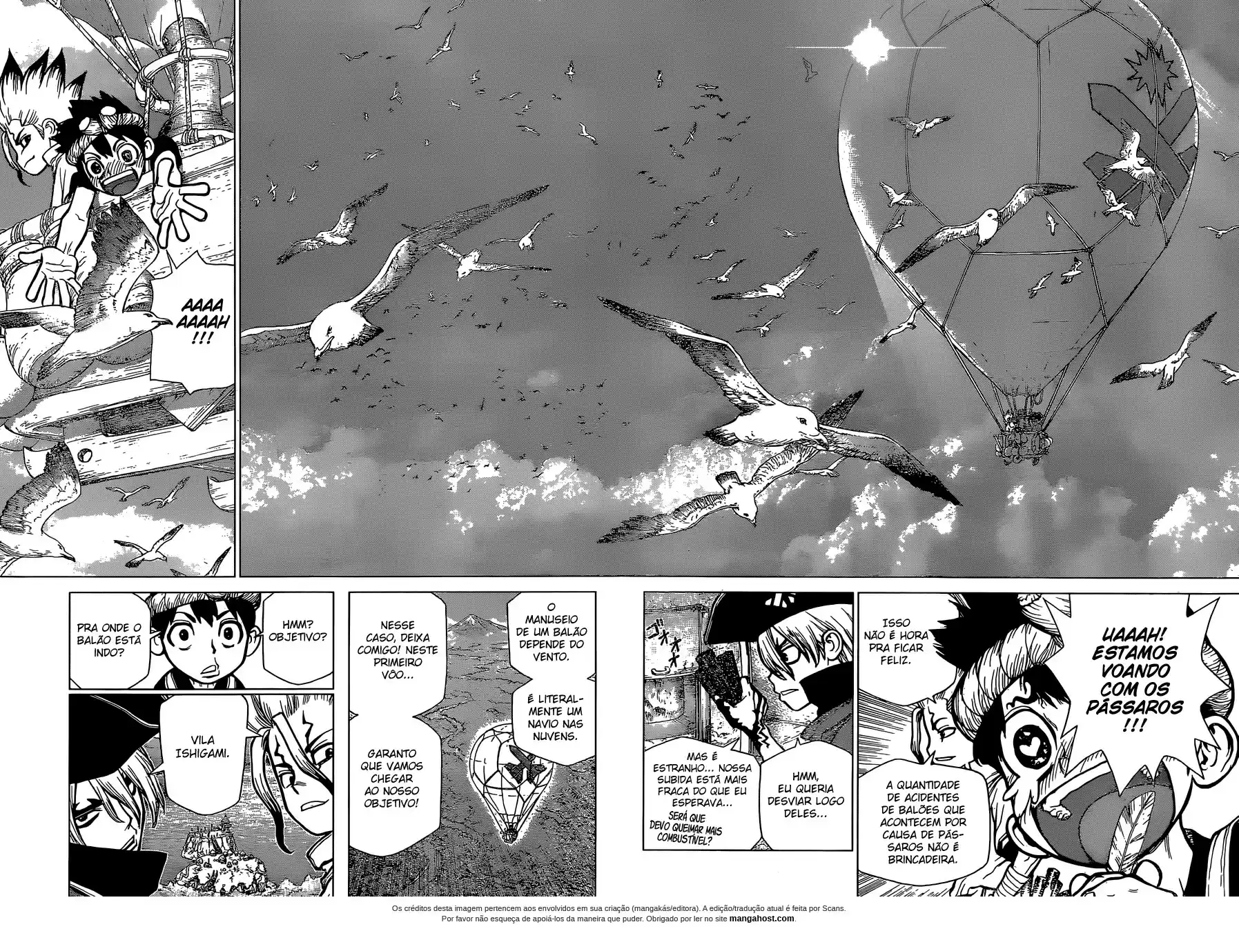Read Dr. Stone pt_BR Manga Online