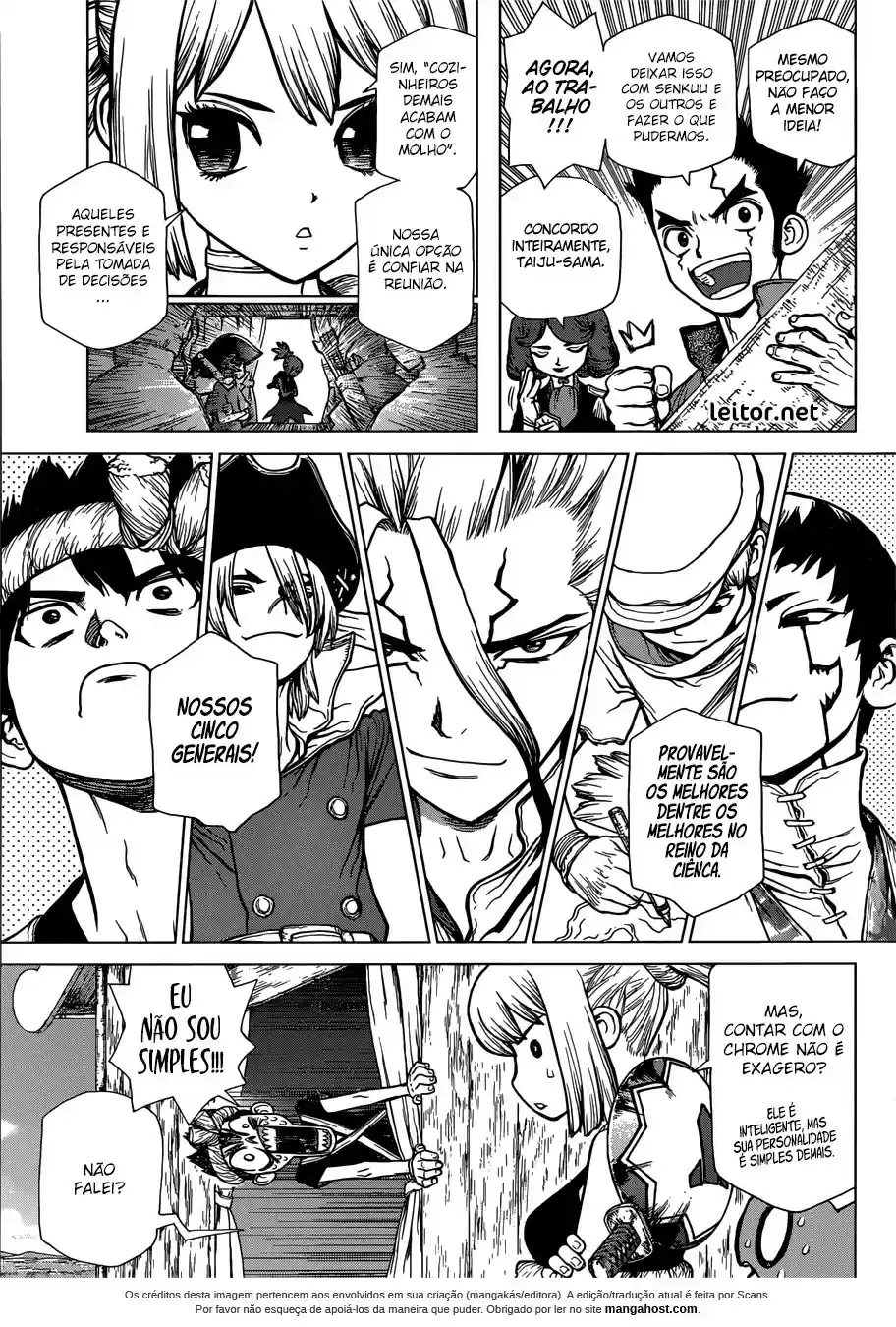 Read Dr. Stone pt_BR Manga Online