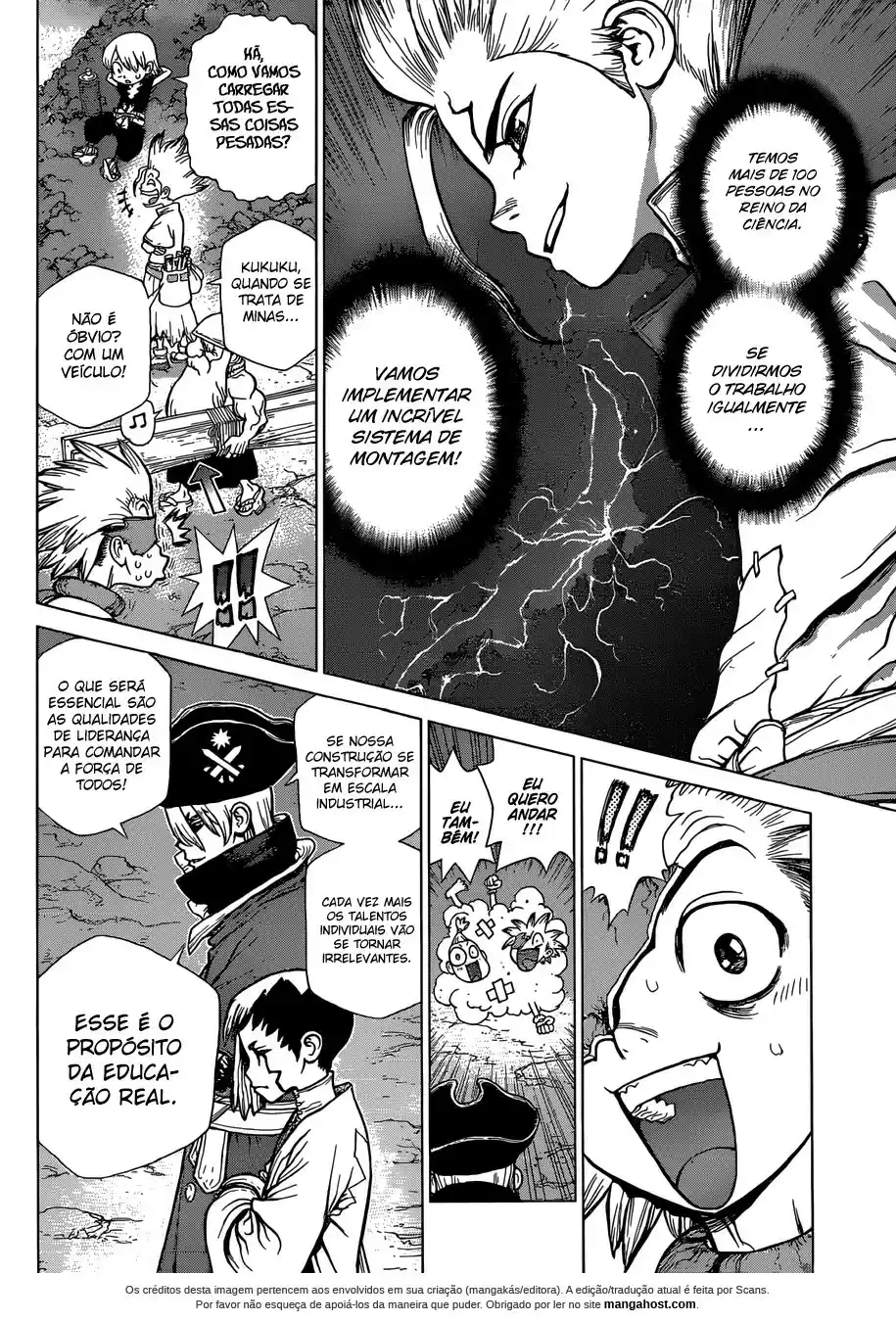 Read Dr. Stone pt_BR Manga Online