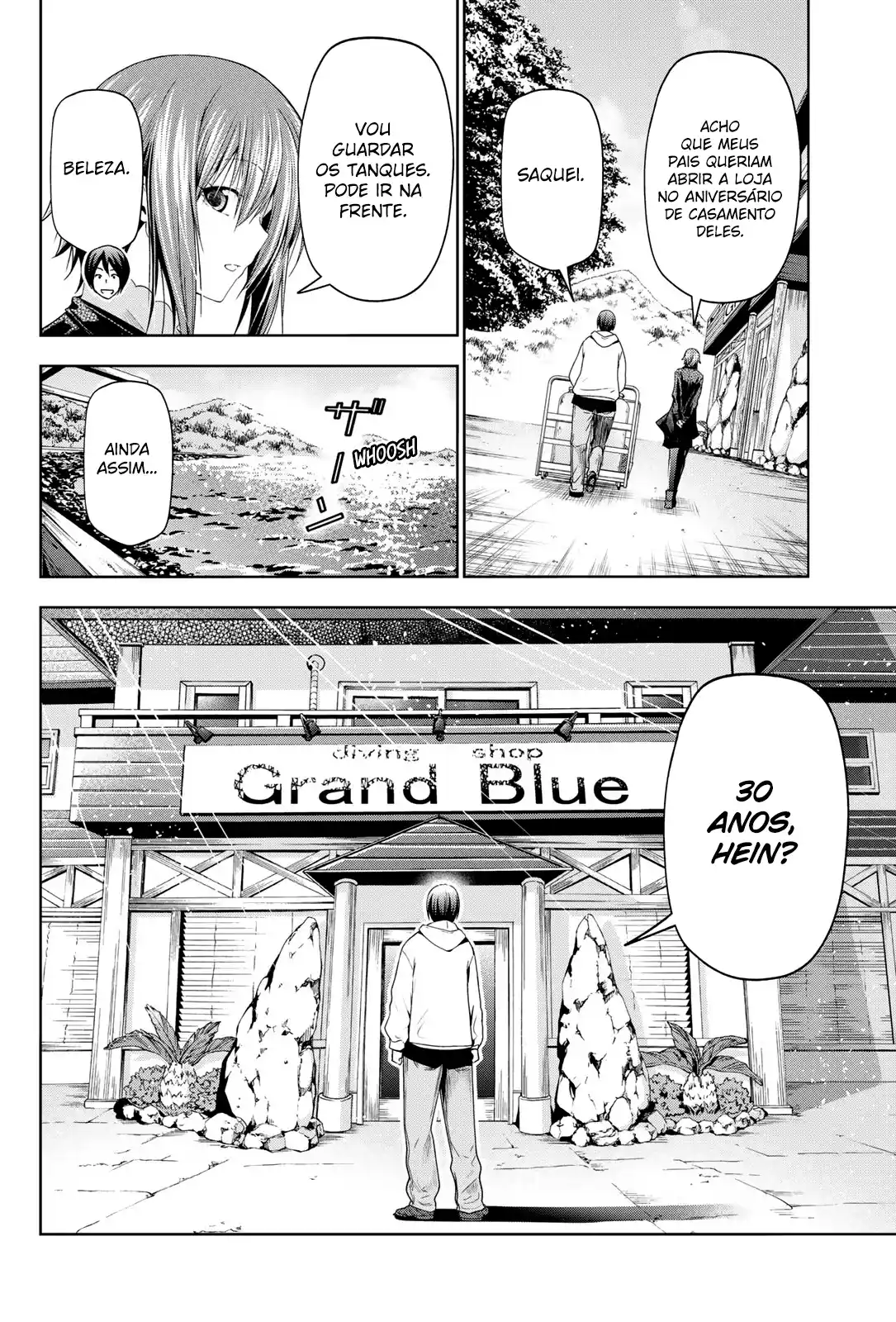 Read Grand Blue Dreaming pt_BR Manga Online