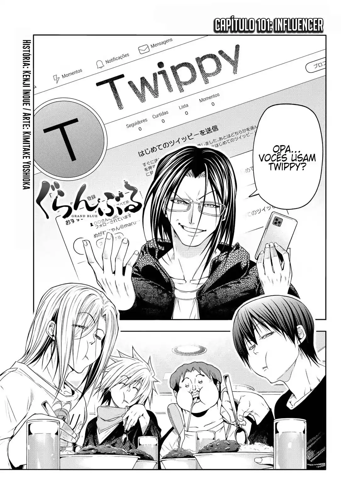 Read Grand Blue Dreaming pt_BR Manga Online