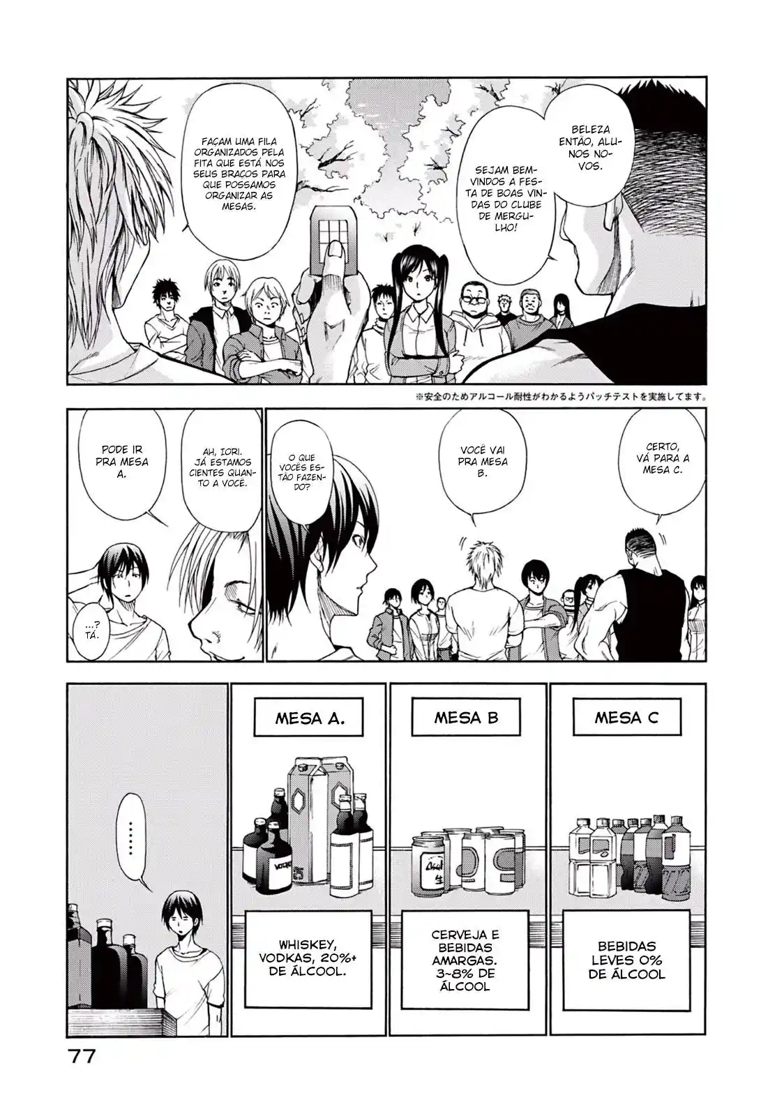 Read Grand Blue Dreaming pt_BR Manga Online
