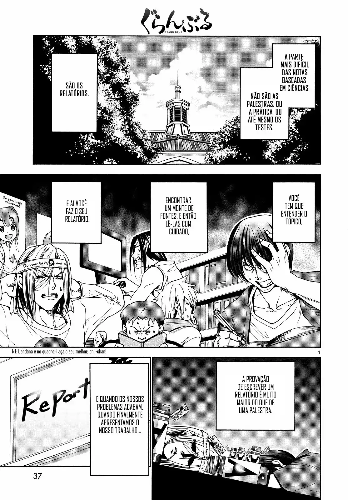 Read Grand Blue Dreaming pt_BR Manga Online