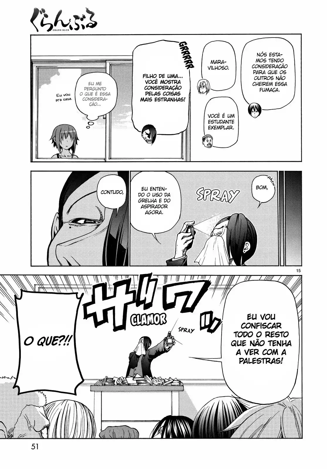 Read Grand Blue Dreaming pt_BR Manga Online
