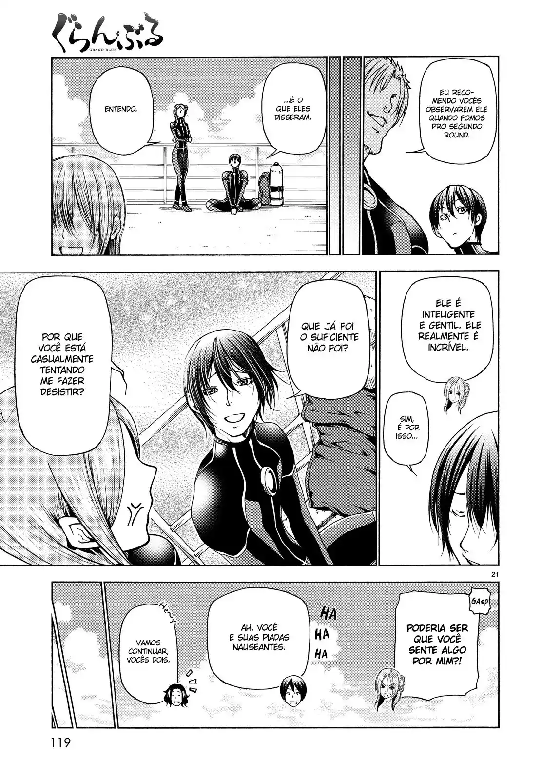 Read Grand Blue Dreaming pt_BR Manga Online