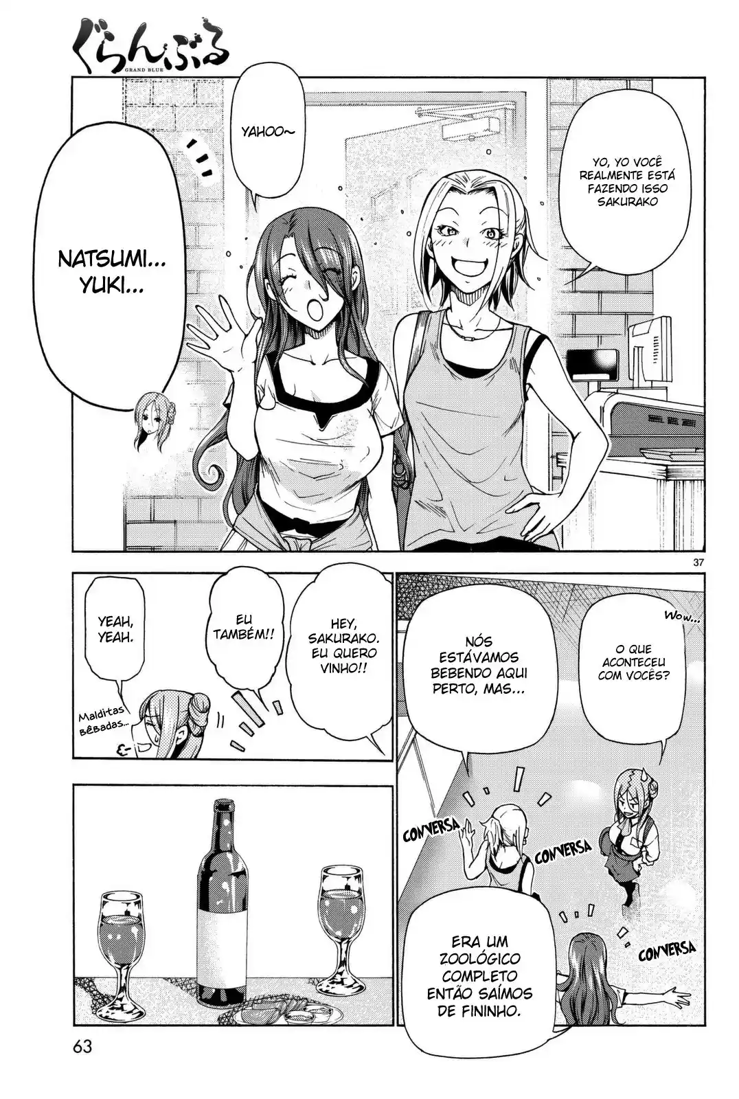 Read Grand Blue Dreaming pt_BR Manga Online