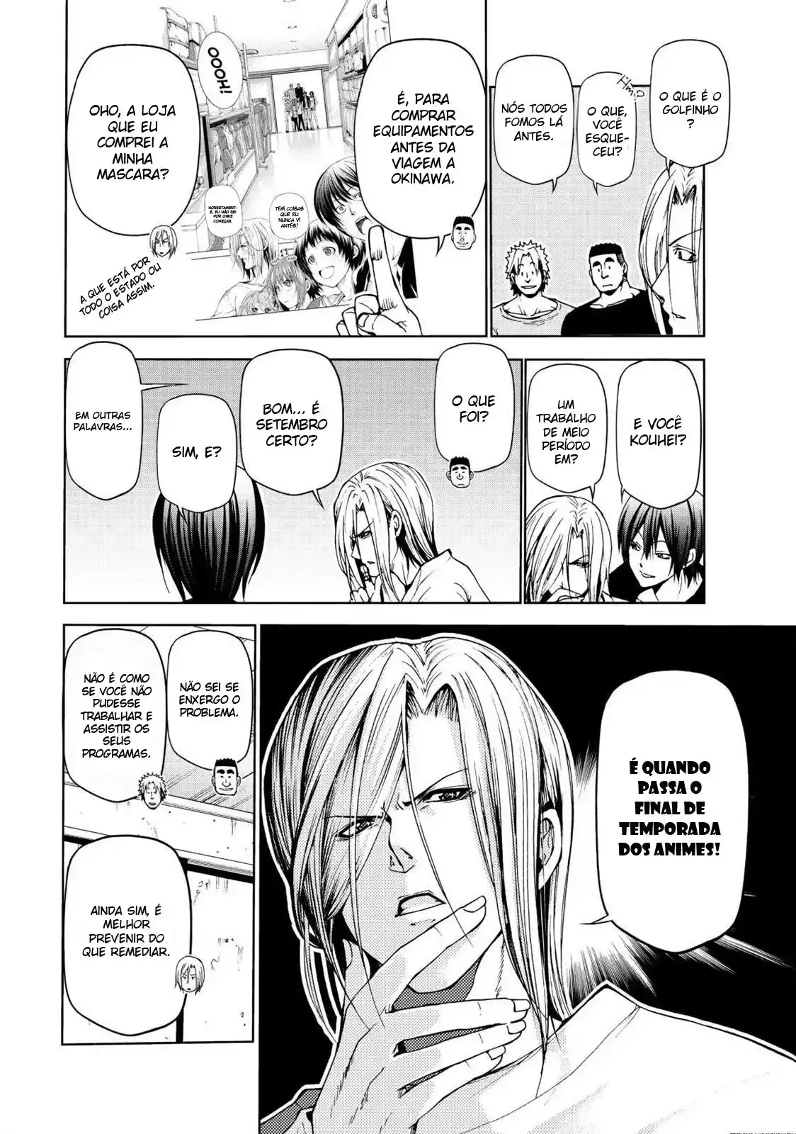 Read Grand Blue Dreaming pt_BR Manga Online