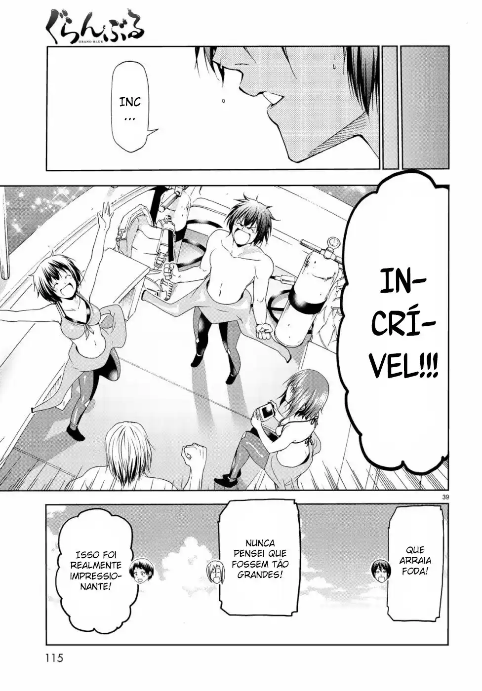 Read Grand Blue Dreaming pt_BR Manga Online