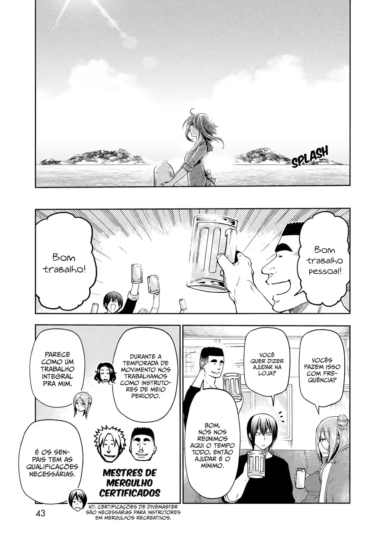 Read Grand Blue Dreaming pt_BR Manga Online