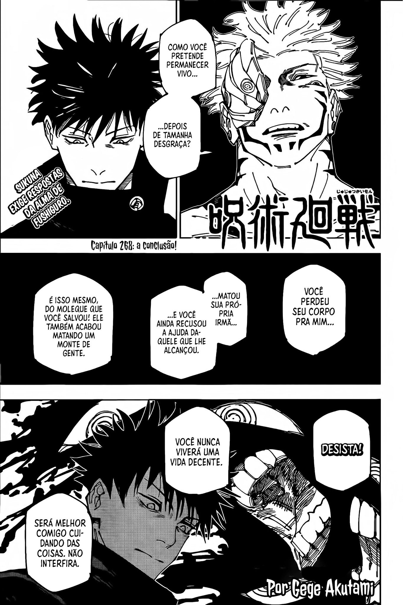 Read Jujutsu Kaisen pt_BR Manga Online