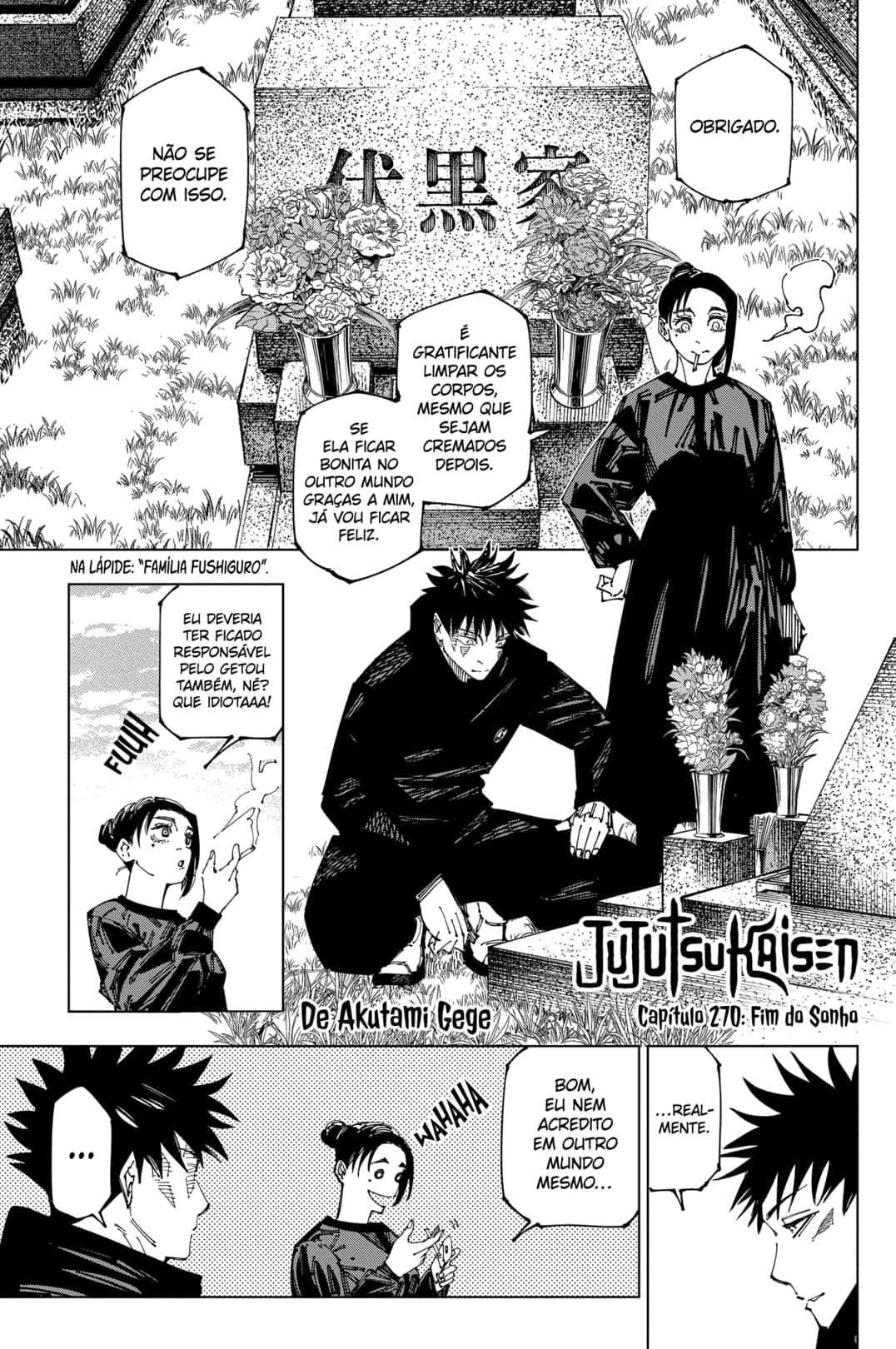 Read Jujutsu Kaisen pt_BR Manga Online