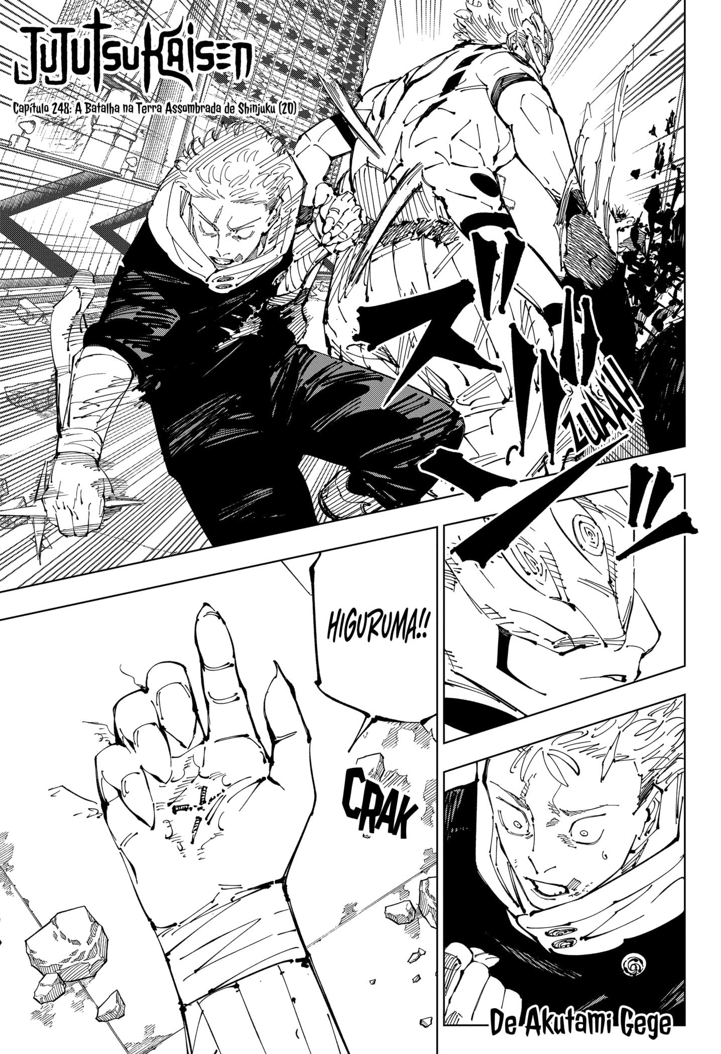 Read Jujutsu Kaisen pt_BR Manga Online