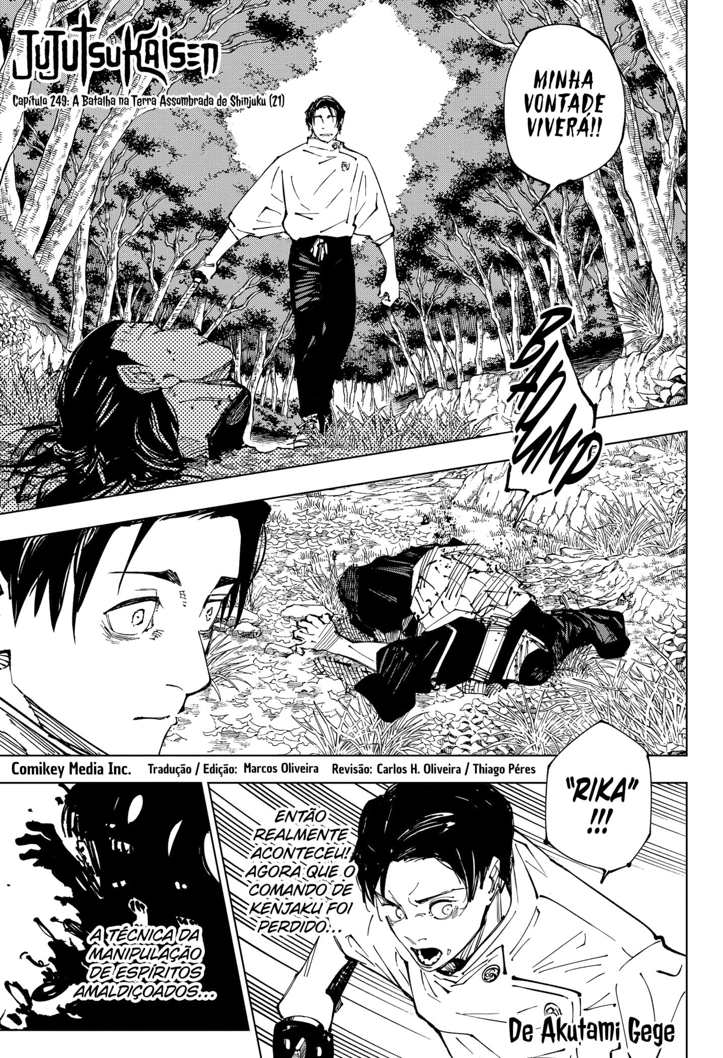 Read Jujutsu Kaisen pt_BR Manga Online