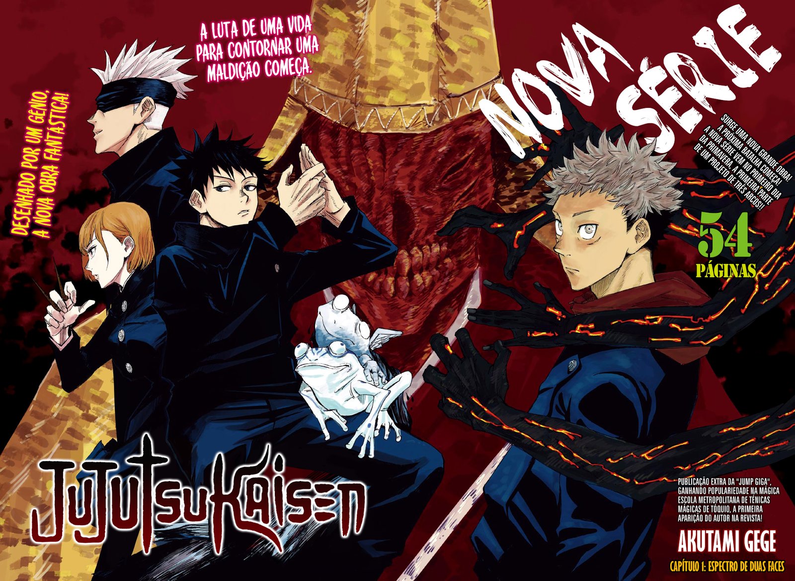Read Jujutsu Kaisen pt_BR Manga Online