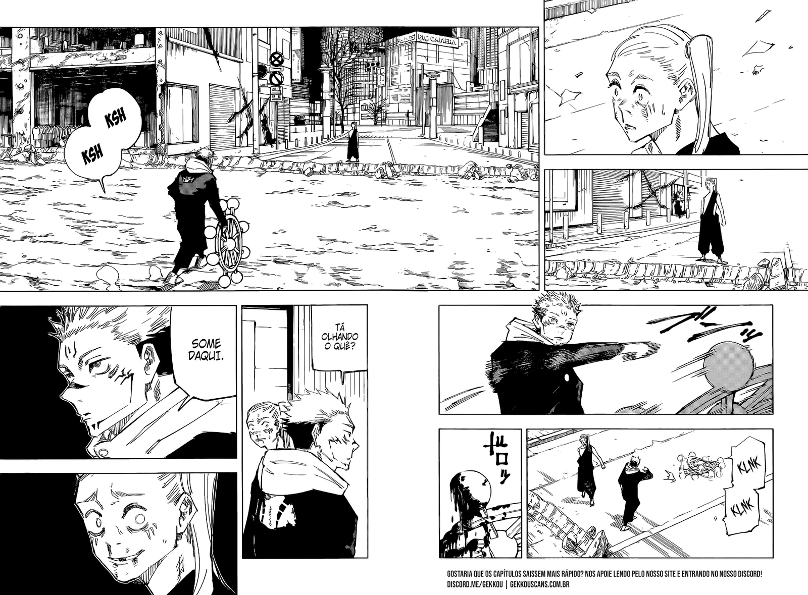 Read Jujutsu Kaisen pt_BR Manga Online