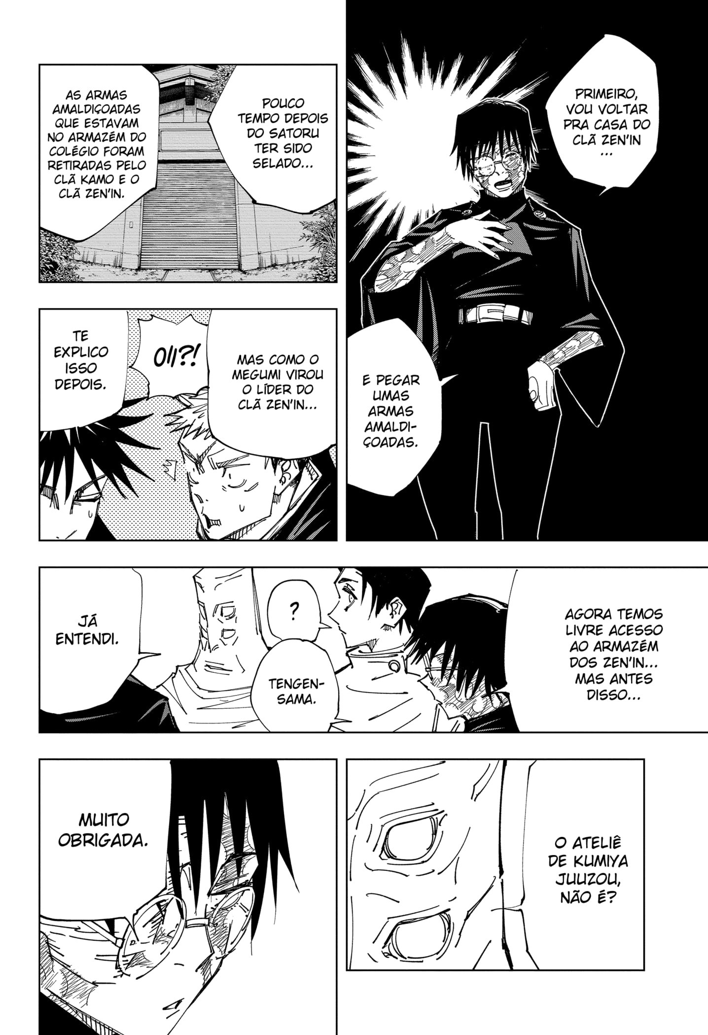 Read Jujutsu Kaisen pt_BR Manga Online