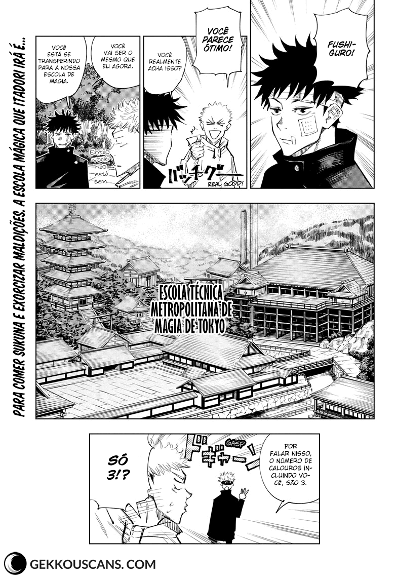 Read Jujutsu Kaisen pt_BR Manga Online