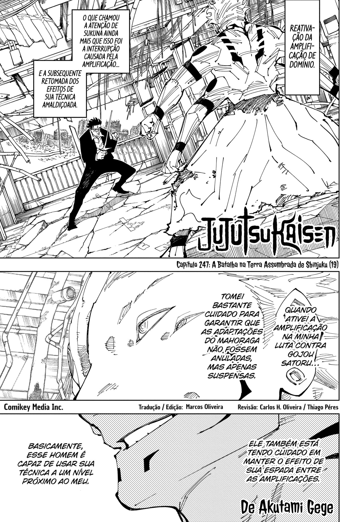 Read Jujutsu Kaisen pt_BR Manga Online
