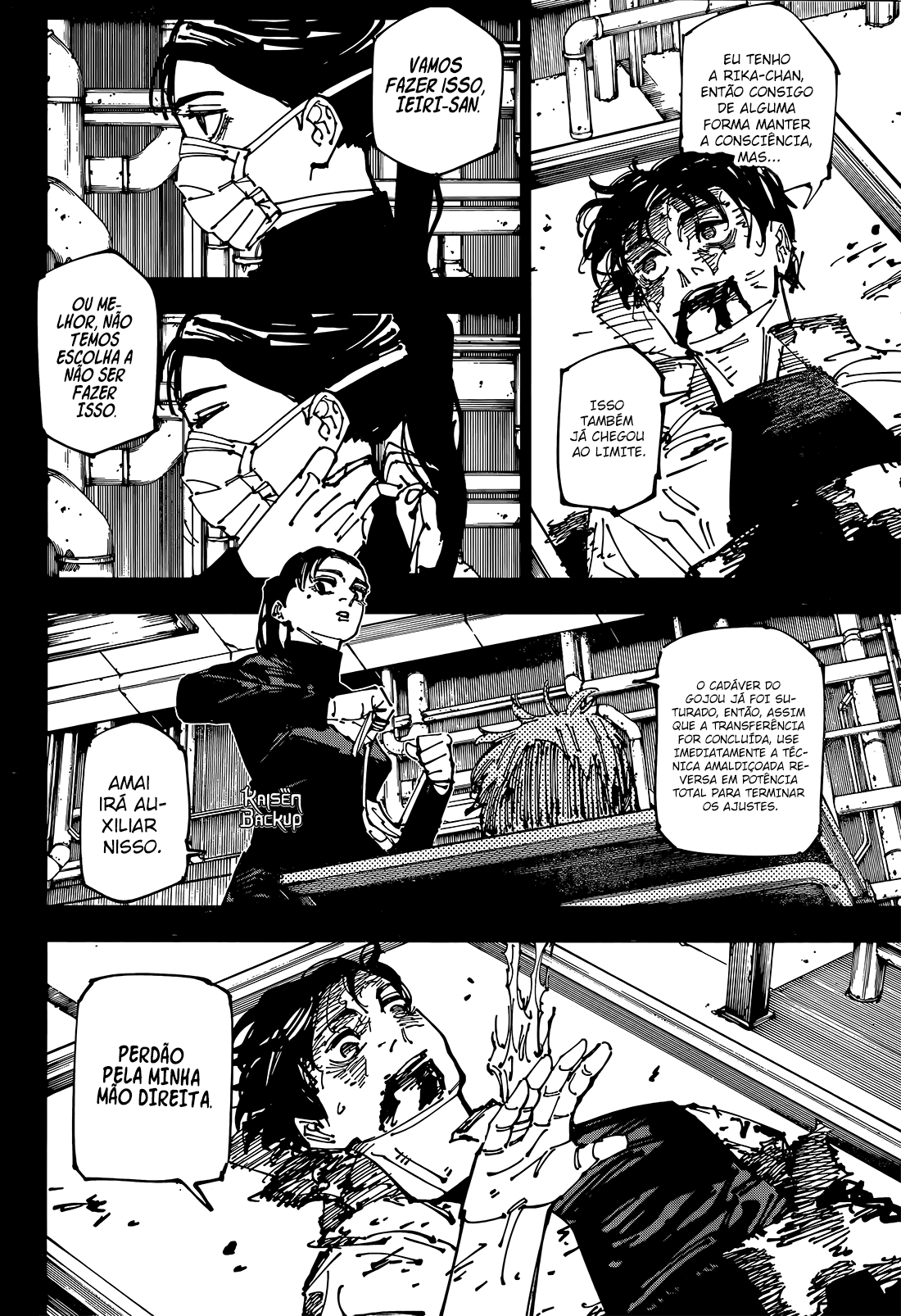 Read Jujutsu Kaisen pt_BR Manga Online