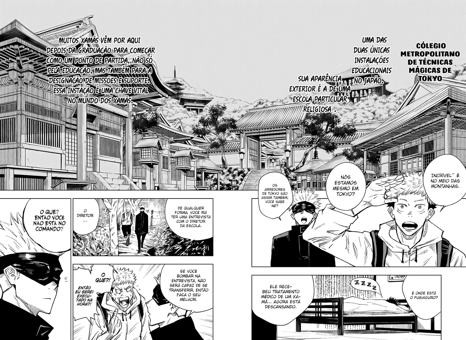 Read Jujutsu Kaisen pt_BR Manga Online