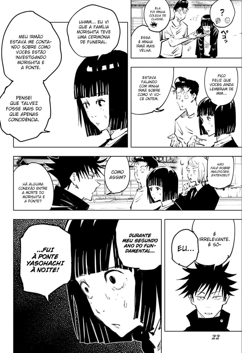 Read Jujutsu Kaisen pt_BR Manga Online