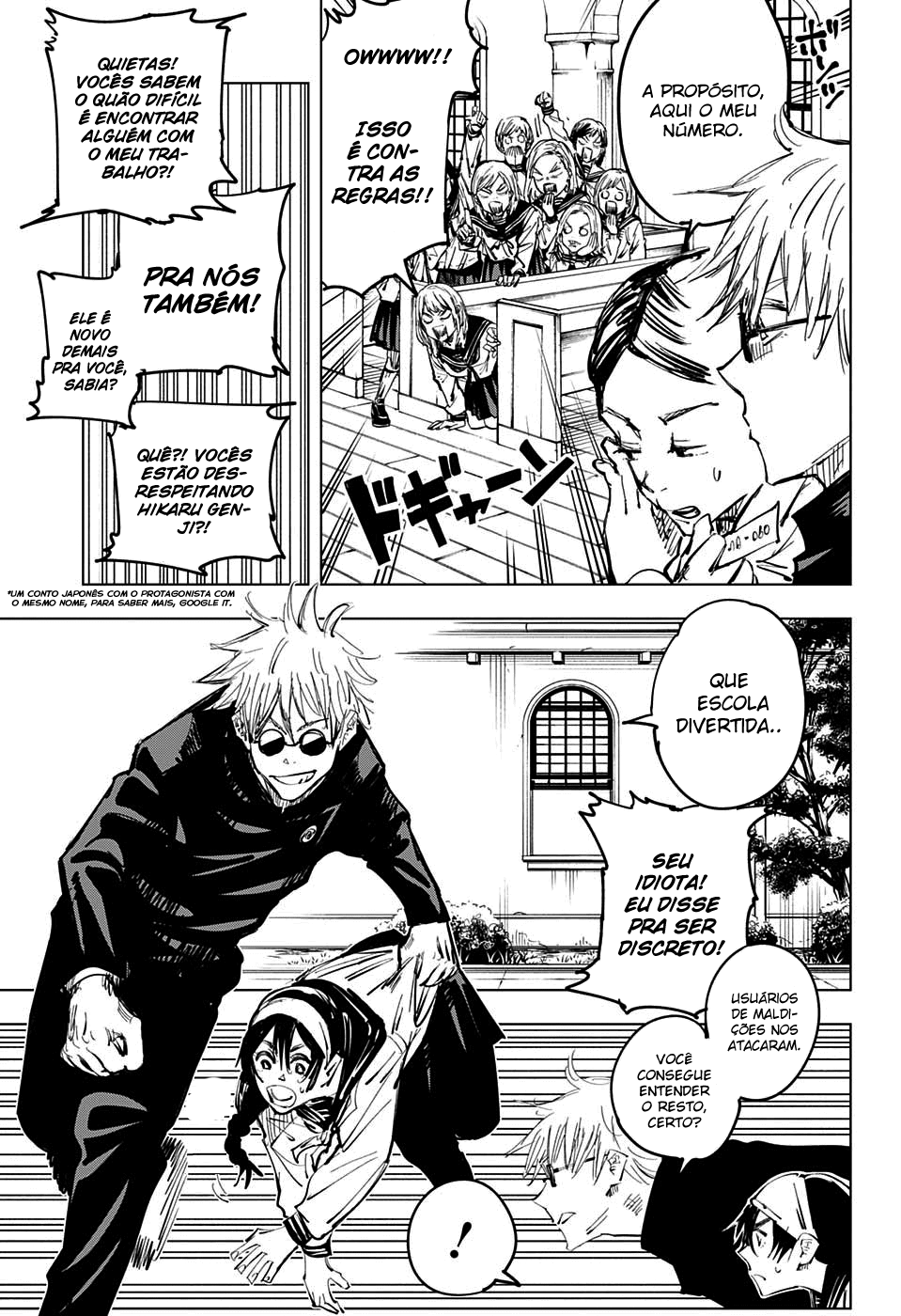 Read Jujutsu Kaisen pt_BR Manga Online