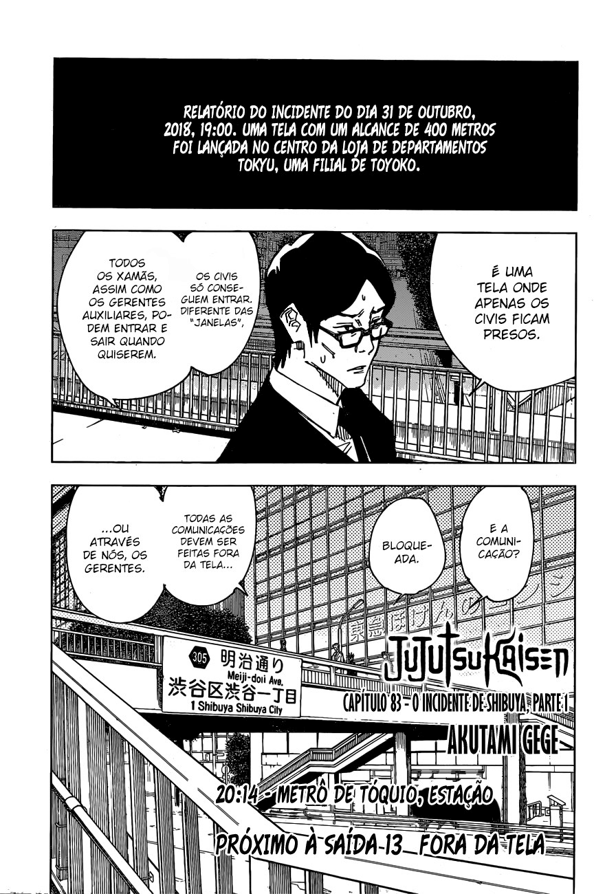 Read Jujutsu Kaisen pt_BR Manga Online